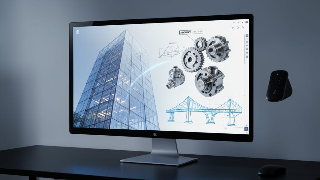 Technical 3D Engineering and Architecture Template