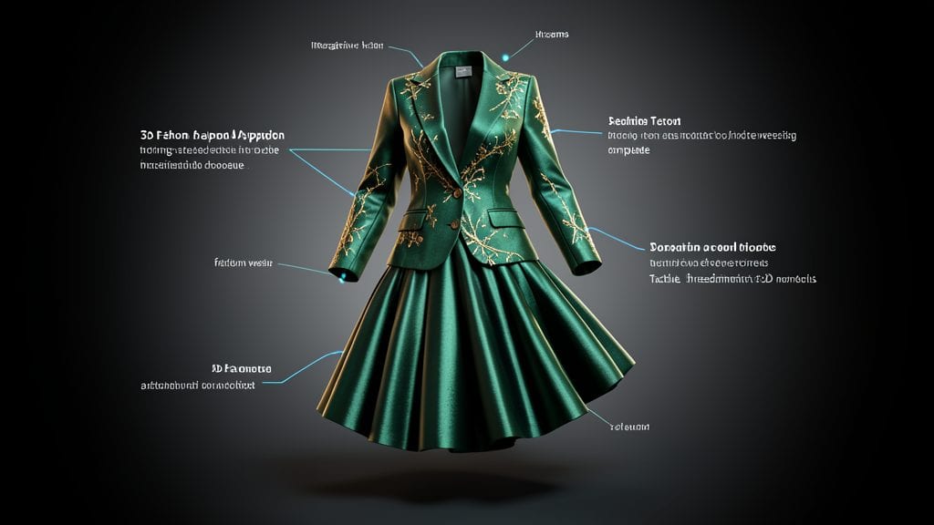 3D Fashion and Apparel Design Template
