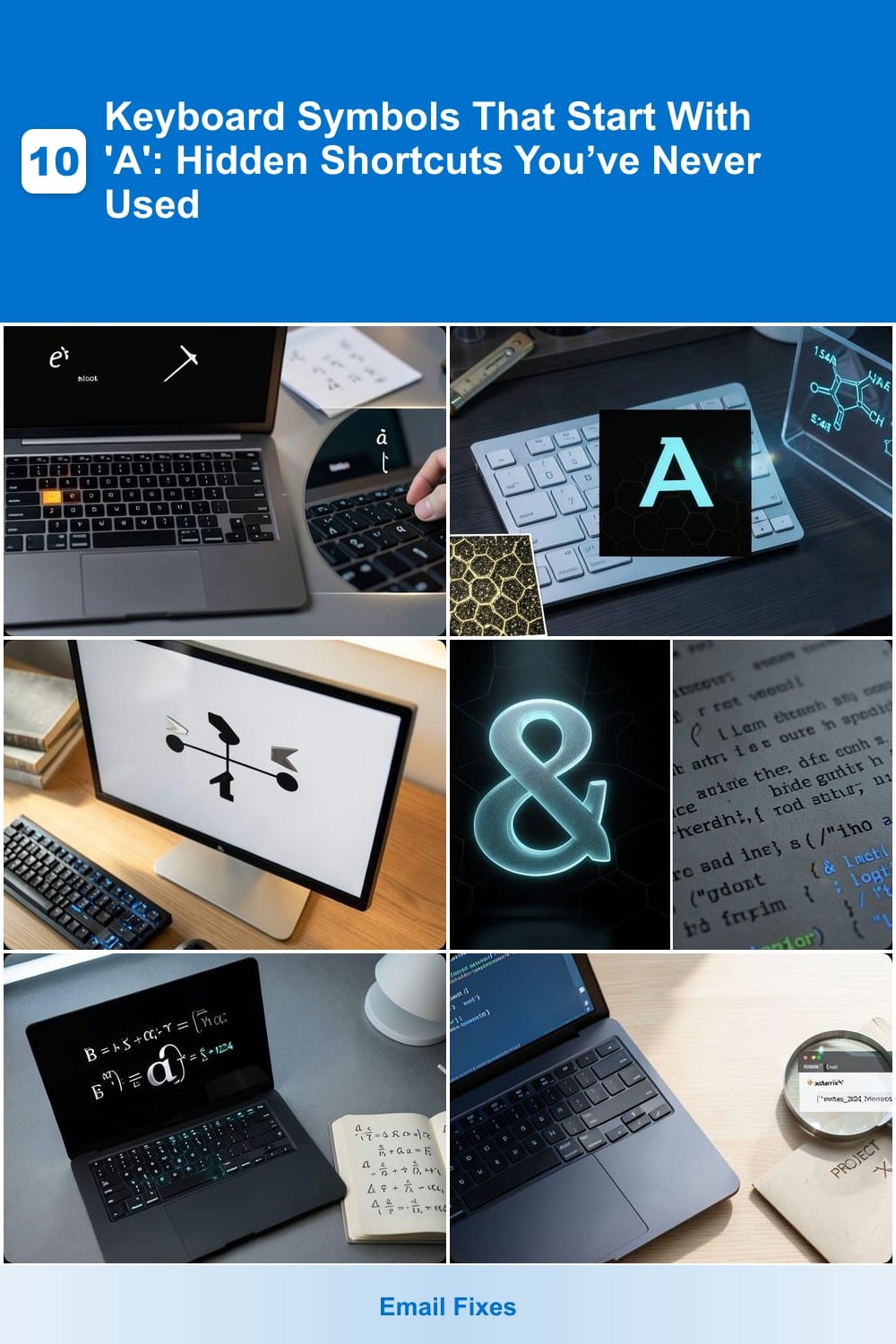 10 Keyboard Symbols That Start With "A": Hidden Shortcuts You’ve Never Used