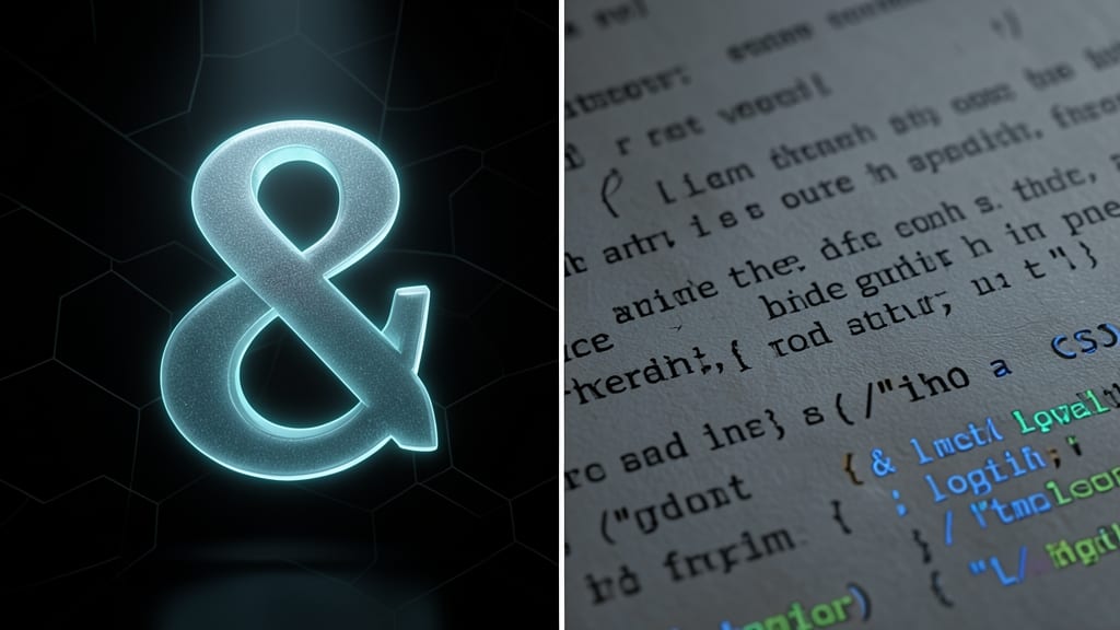 Ampersand (&) for Legal and Programming Use