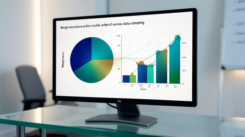 Morph Transition for Seamless Data Visuals
