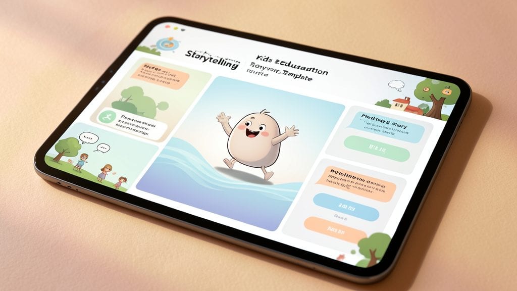 Kids Educational Storytelling Template