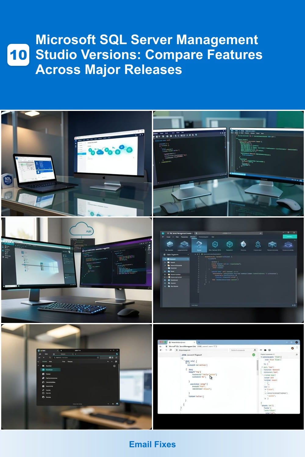 10 Microsoft SQL Server Management Studio Versions: Compare Features Across Major Releases
