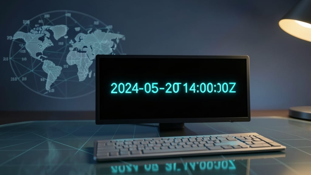 ISO 8601 Date-Time Format